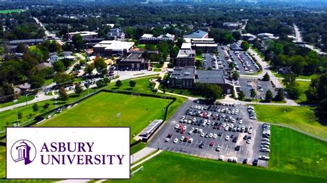 University asbury - Asbury’s warmhearted community comes to life in worship services, classroom discussions, conversations with professors and late-night residence hall Bible studies. It happens in labs and on practice fields and equestrian facilities, and in every corner of our beautiful campus. We invite you to experience all of these …